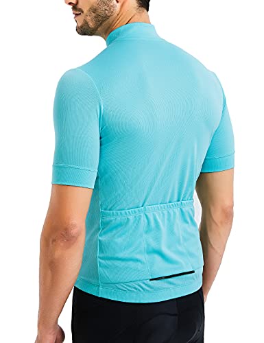 Maillot de cyclisme respirant Catena bleu évacuation humidité homme M