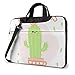 Produktbild Kostenlose Umarmungen von Cute Cactus Tea Cup 15.6 in Laptoptasche Anti-Kollisions-Notebook Computer Schutzhülle Handtasche Umhängetasche