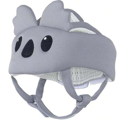 Gxdamxz Kopfschutz Head Protector, 360° Anti Kollision Helm Verstellbarer, Grau
