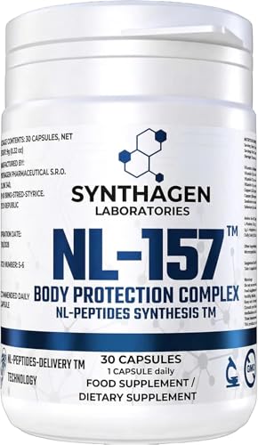 SYNTHAGEN LABORATORIES - NL-157 - Zur Unterstützung der Muskelregeneration - Für Gelenke und Gewebe - Zur Steigerung der Ausdauer und sportlichen Leistung BPC