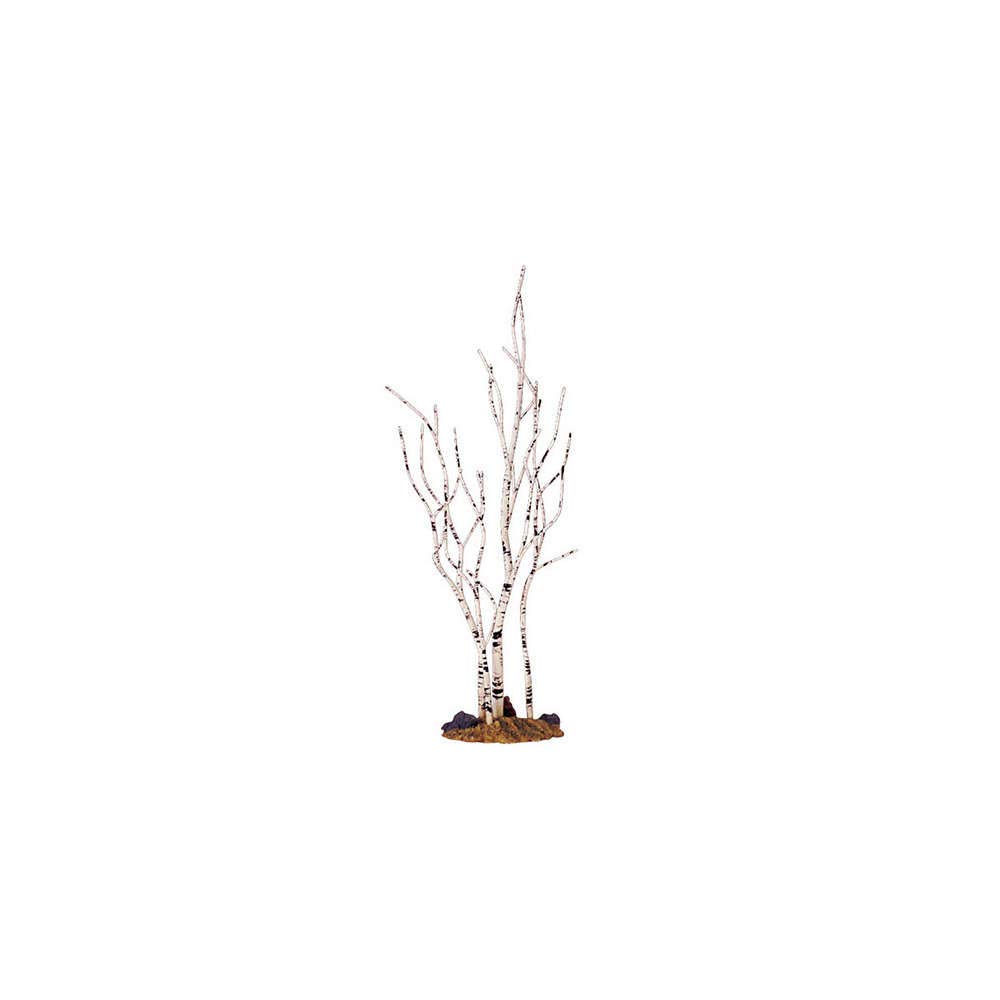 Lemax34967 WINTER BIRCH TREE 9" Bare White Christmas Village Scenery