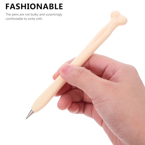 Tofficu 20pcs Bone Ballpoint Pen Skeleton Finger Pens 0.7mm Blue Ink Novely Bone Design Ballpiont Pens for Halloween Party Artist Doctot Nurse Office School