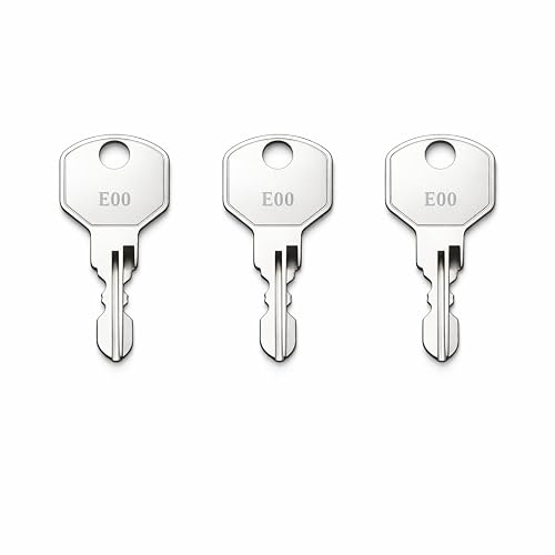 3 Pack E18 Toolbox Replacement Keys, Compatible with Yukon/Harbor Freight