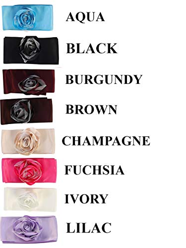 Pink Princess Flower Girl Sash for Wedding, Dress Belt for Girls, Satin Flower Girl Sashes, Kids Flowergirl3