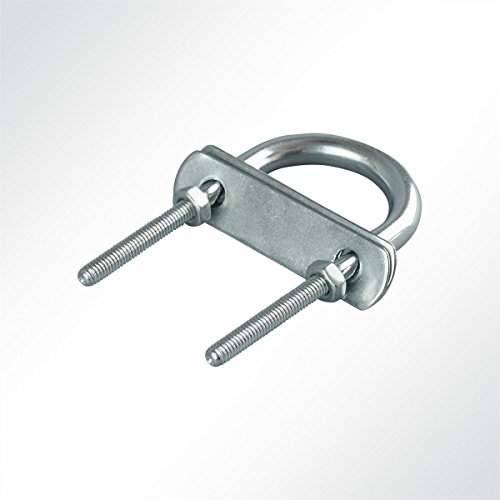 Preisvergleich Produktbild LYSEL Augbügel, Bügel, Rundstahlbügel, U-Schelle M8 x 120mm