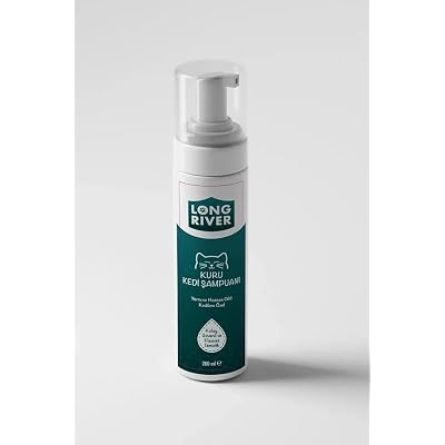 Kuru Kedi Şampuanı | Nemlendirici ve Tüy Bakımı | Durulama Gerektirmeyen, Hassas Cilt Dostu, 200 ml Kedi Şampuanı
