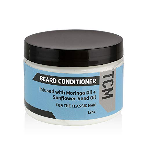 Tcm Men's Beard, Mustache, And Facial Hair Conditioner For Softness, Shine, And Control, Infused With Moringa Oil And Sunflower Seed Oil (Single) #TOP24