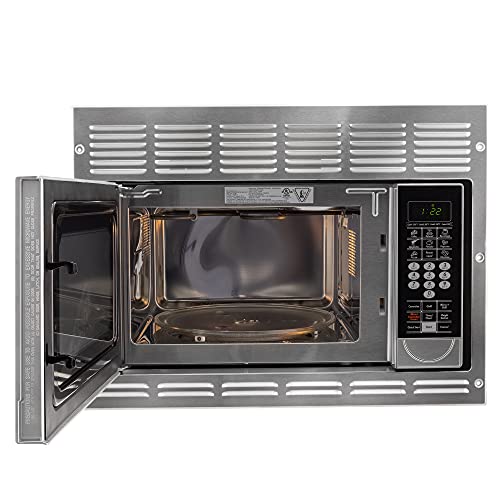 RecPro RV Convection Microwave Stainless Steel 1.1 cu. ft | 120V | Microwave | Appliances | Direct Replacement for Greystone RecPro RV Convection Microwave Stainless Steel 1.1 cu. ft | 120V | Microwave | Appliances | Direct Replacement for Greystone