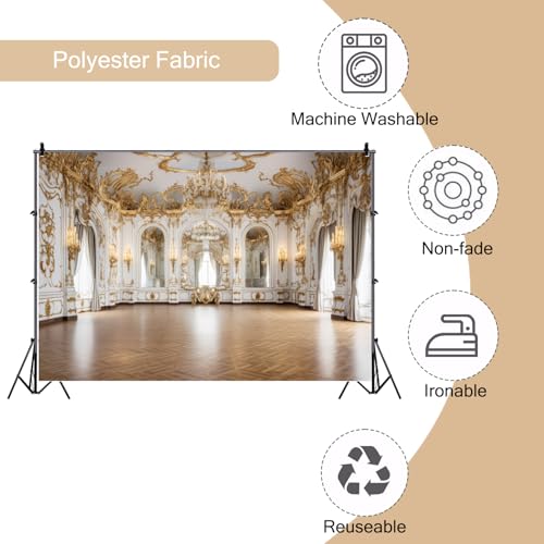 Fondo fotográfico Palace 7x5ft para fotos miniatura 4