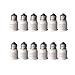 SmartDealsPro 12-Pack E12 Male to E14 Female White Bulb Converter LED Light Holder Lamp Adapter Socket Changer