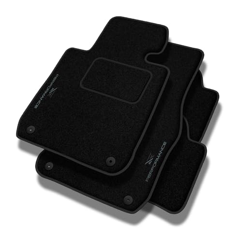 Tapis de sol voiture Peugeot 108 velours premium broderie CNC haute précision
