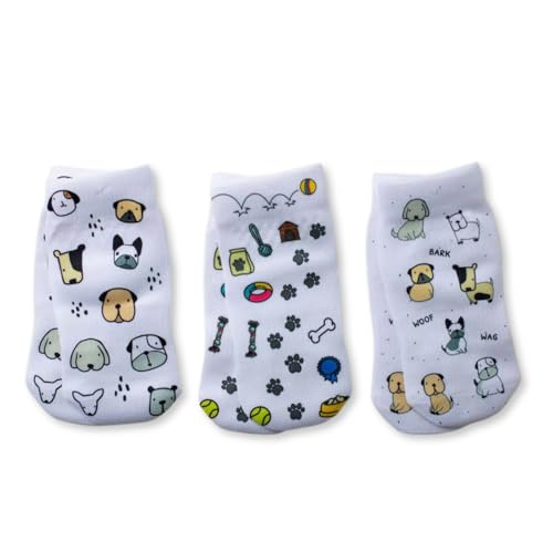 Image of squid socks Polyester Socks | 0-6M, 6-12M, 12-24M, & 2T-3T | Grip Socks that Stay On | As Seen on Shark Tank | Woof