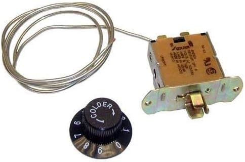 Replacement for True 400456 Air Sensing Refrigerator Thermostat