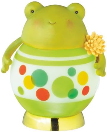 Frog Light up Character Figurine - Tabletop Night Light - Light Color Changes - 4.5" Tall