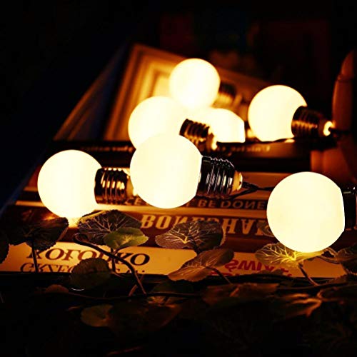 20 lâmpadas LED vintage operadas por bateria LED cordão de decoração para festa de Natal guirlanda d