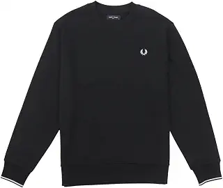 [フレッドペリー] メンズ スウェット トレーナー M7535 / CREW NECK SWEATSHIRT コットン 裏毛 [並行輸入品]