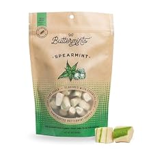 نعناع الزبدة النعناع، نعناع الزبدة، حلوى خالية من الغلوتين، طعم زبدة طرية، 4 حصص شهي بشكل غير متوقع