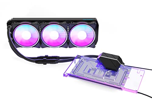 Alphacool Eiswolf 2 AIO - 360 mm RTX 4080 Suprim mit Backplate