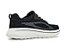 Skechers Men's Go Walk Arch Fit N-Joy Nate Sneaker, Black/White, 8