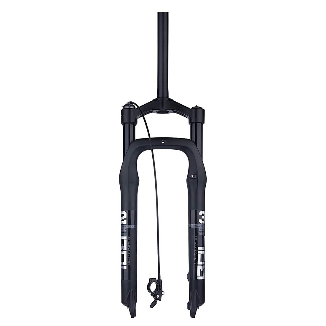 WIQUYBML Cycling Suspension Fork Snow Bike Front Bicycle 26inch Magnesium Alloy Air Line Control (RL) Disc Brake(Remote 26inch)