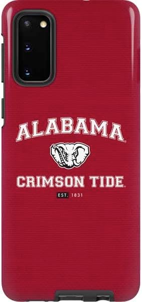 Skinit Pro Phone Case Compatible with Galaxy S20 - Officially Licensed University of Alabama Roll Tide Roll Design