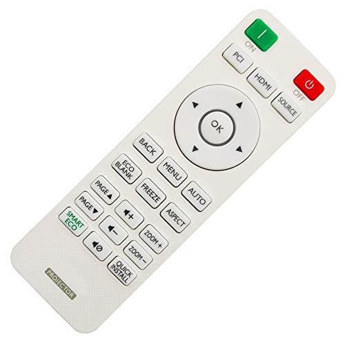 Leankle Remote Controller 5J.JGV06.001/ RCX014 for BenQ Projectors MH550, MS550, MS610, MU641, MW550, MW612, MW707, MX550 - Image 2