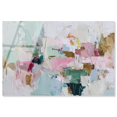 Pastel Impasto Dream II Acrylic Print Livingroom Wall Art by