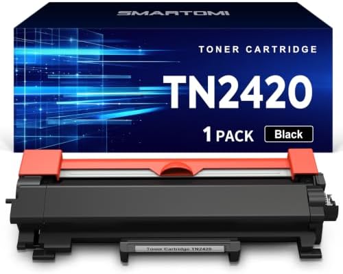 TN2420 Toner-Kartusche 1er-Pack Ersatz für Brother TN2420 TN2410 | Kompatibel mit Brother MFC-L2710DW HL-L2350DW DCP-L2530DW HL-L2310D HL-L2370DN MFC-L2710DN MFC-L2730DW MFC-L2750D