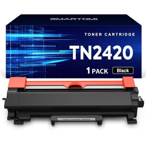 Image of SMARTOMI TN2420 TN-2410 Compatible Toner Cartridges for Brother TN2420 TN2410 for DCP-L2510D L2530DW L2550DN HL-L2310D L2350DW L2357DW L2370DN L2375DW MFC-L2710DN L2710DW L2730DW L2750D(1 Black)