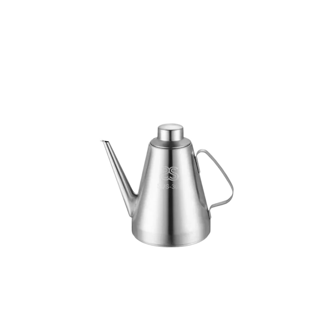 Vaso for olio in acciaio inossidabile 304, antipolvere, controllo delle perdite, bottiglia con ugello lungo, profumo di aceto piccolo