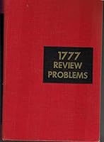 1777 Review Problems from EIT and Engineering Registration Examinations with Answers and Typical Solutions - Second Printing 1970 B00GQHE516 Book Cover