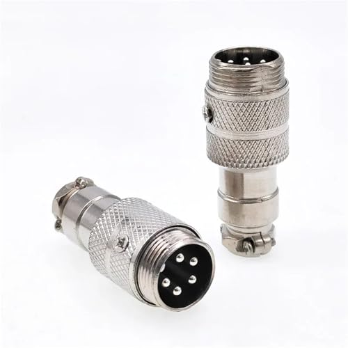 Conector GX16 10 pines macho aviación DF16 para cables 4