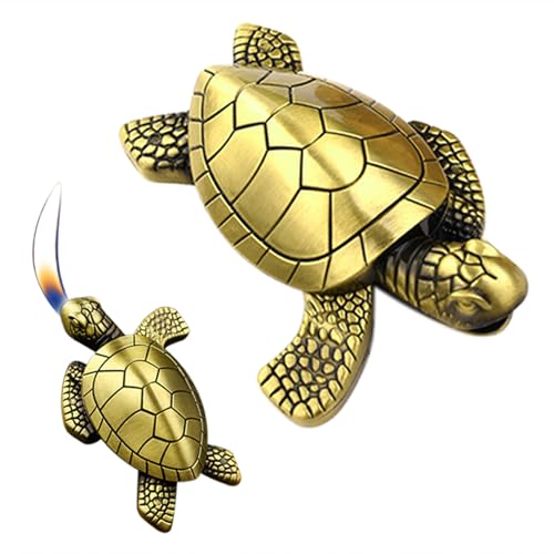 Encendedor Tortuga Llama Suave Recargable de Butano miniatura 1