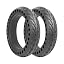 2 pcs solid tyres