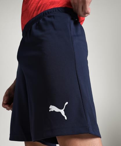 Image of Puma Men's Team Rise Knitted Regular Fit Hybrid Shorts