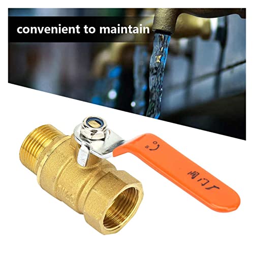 Válvula de bola 1-1/2 de latón DN32 para solucionar fugas de agua y cortes de gas 3