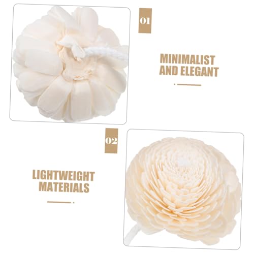Fleur diffuseur de parfum en coton flexible, la solution anti-odeur pour voiture et maison - 4