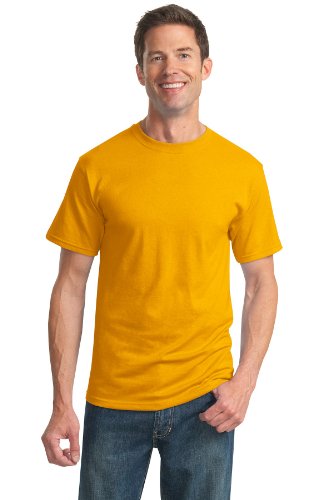 Jerzees 50/50 Tee Shirt (Short Sleeve), 2XL, GOLD