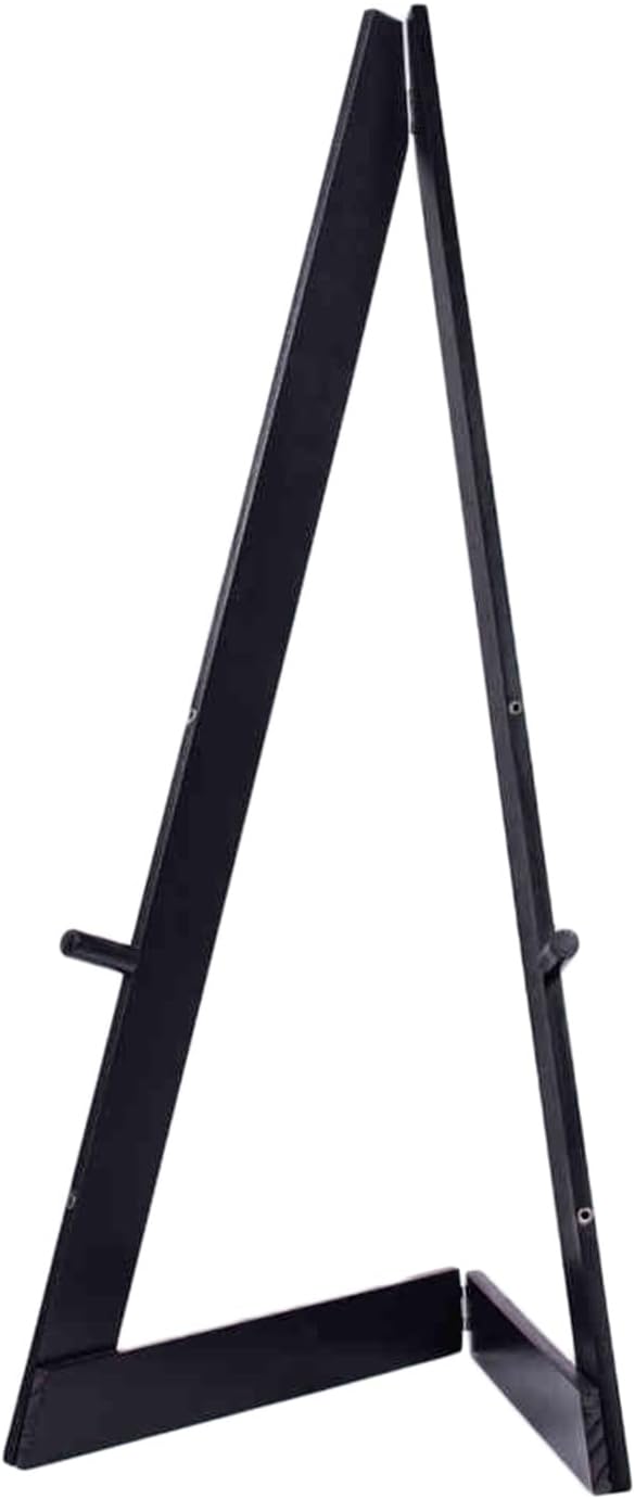 Wedding Welcome Board Stand, Wood Easel Tripod,Adjustable Poster Board Holder for Shopping Malls Hotels Stores Picture Frame(Black)