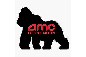 AMC to the Moon Sticker Vinyl Decal Embellishment