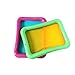 Topwon Inflatable Sand Tray for Kids - Portable Sand Box with Molds - Random Color (Random Color, 23x17)