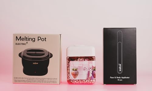 wakse The Essentials Waxing Kit At-Home Stripless Hair Removal Kit