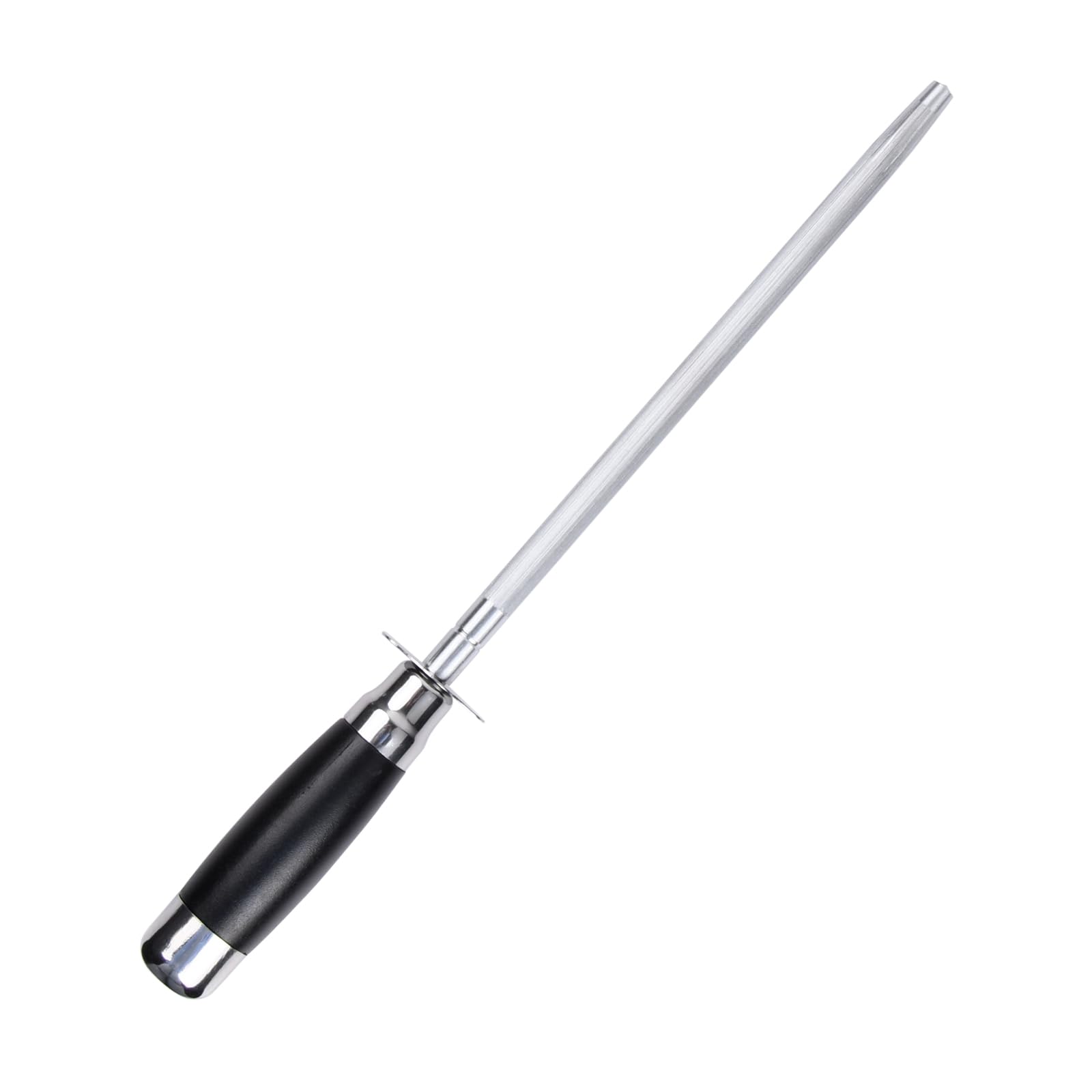 Professional Sharpening Rod, Manual Steel Knife Sharpener, 8 Inch Knife Sharpener for Kitchen, Honing Steel Manual Knife Sharpener, High Carbon Steel Sharpeners for Master Chef