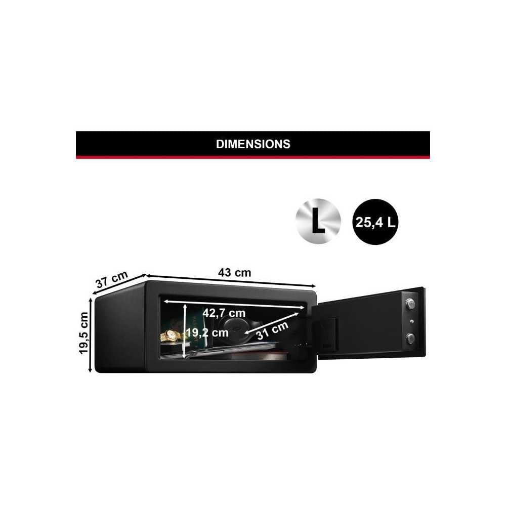 Masterlock Storage Safe L Stahl