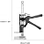 Byakns Wall Tile Locator Drywall Lifts jack, Door Board Use Lifter Jack,Multifunctional Home Non-Slip Jack arm,The tile lifter can adjust the height, the tool used for decoration Men'S Labor-Saving To