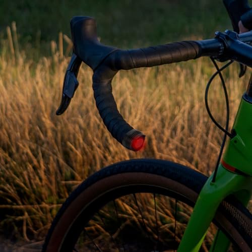 Luces LED intermitentes para bicicleta con señalización de seguridad para puños de manillar urbano 6