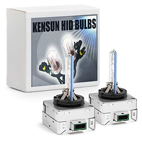 Image of Premium HID Xenon Low Beam Headlight Replacement Bulbs - by Kensun - (Pack of two bulbs) - D3S - 12000K