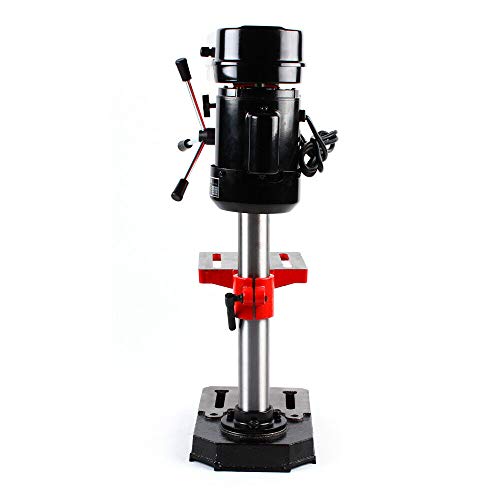 image for CNCEST Bench Top Drill Press, 5 Speed Electric Bench Drilling Height A