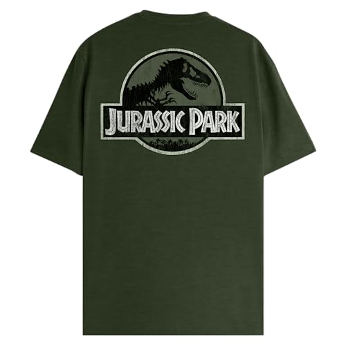Jurassic Park Classic Logo Symbol Mens T-Shirt3
