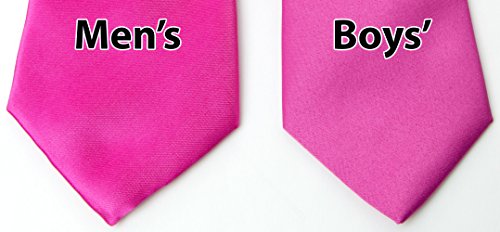 Spring Notion Boys' Satin Zipper Necktie4